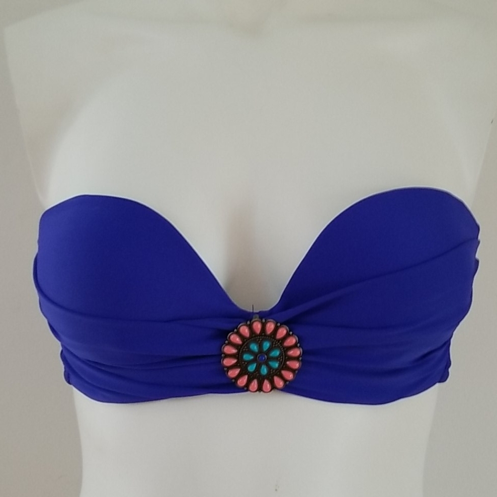 Xhilaration Royal Blue bikini top